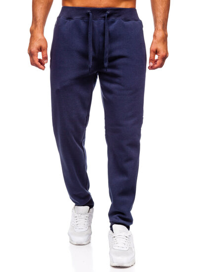 Bolf Herren Warme Sporthose Joggers Dunkalblau MS002