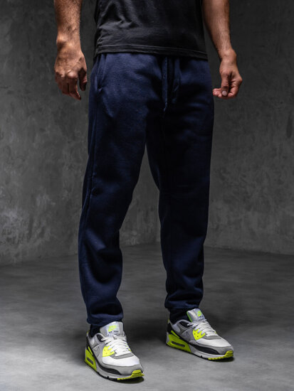 Bolf Herren Warme Sporthose Joggers Dunkalblau  MS002A1