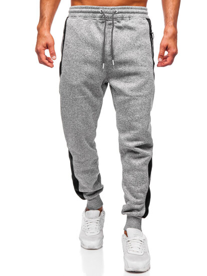 Bolf Herren Warme Sporthose Joggers Grau  Q1100