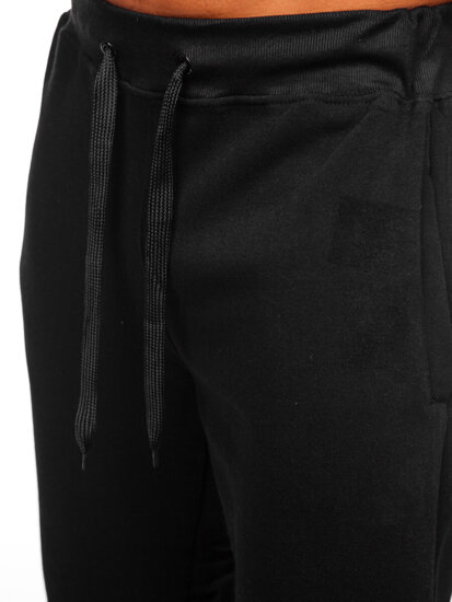 Bolf Herren Warme Sporthose Joggers Schwarz  MS002