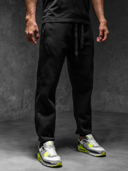 Bolf Herren Warme Sporthose Joggers Schwarz  MS002A1