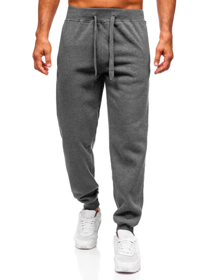 Bolf Herren Warme Sporthose Joggers Schwarzgrau  MS002