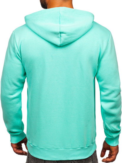 Bolf Herren Warmer Kapuzenpullover Mintgrün  06