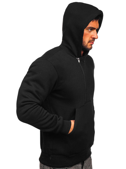 Bolf Herren Warmer Kapuzenpullover Schwarz  02