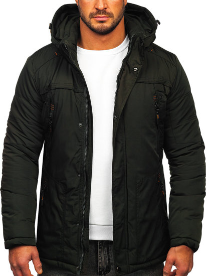 Bolf Herren Winterjacke Khaki  2025