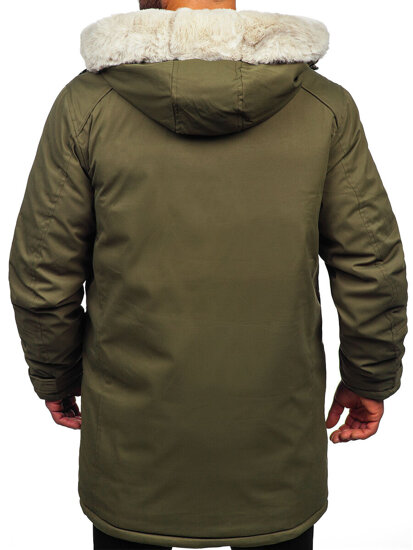 Bolf Herren Winterjacke Parka Khaki5M120