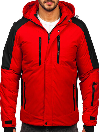 Bolf Herren Winterjacke Rot  91M9902