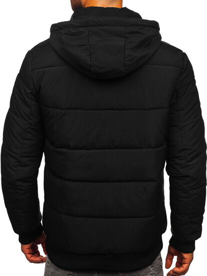 Bolf Herren Winterjacke Schwarz  31M5031