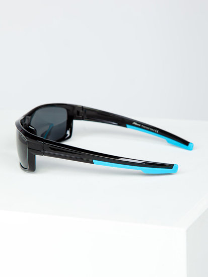 Bolf Sonnenbrille Schwarz-Blau  MIAMI7