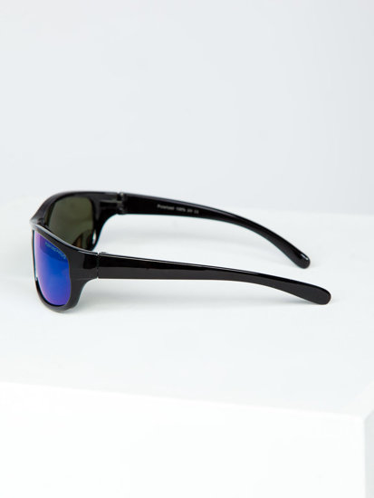 Bolf Sonnenbrille Schwarz-Blau  PLS12