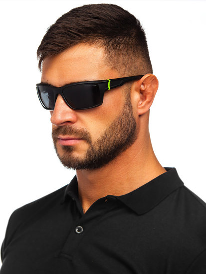 Bolf Sonnenbrille Schwarz-Grün  MIAMI6