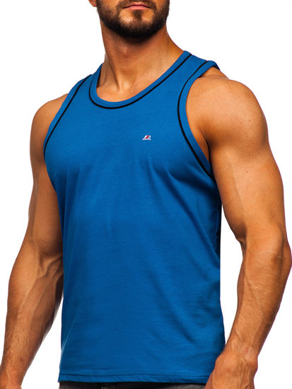 Bolf Tank Top Boxing Shirt Blau  14276