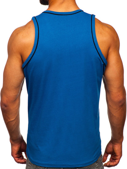 Bolf Tank Top Boxing Shirt Blau  14276