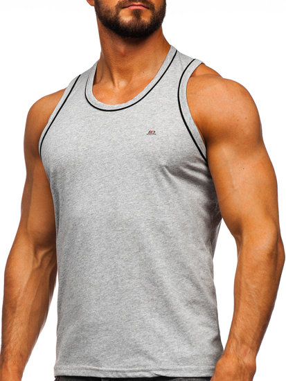 Bolf Tank Top Boxing Shirt Grau  14276