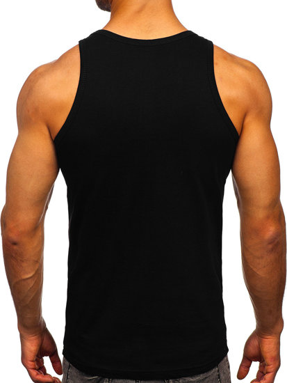 Bolf Tank Top Boxing T-Shirt Schwarz  14855