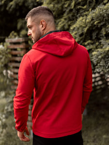 Bof Herren Übergangsjacke Softshell Jacke Rot  HM187