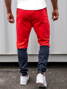 Bolf Bolf Herren Sporthose mit Motiv Rot  AM85A