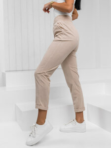 Bolf Damen Hose Beige W7856