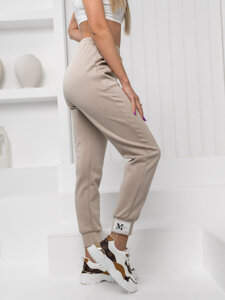 Bolf Damen Hose Joggers Beige W7803