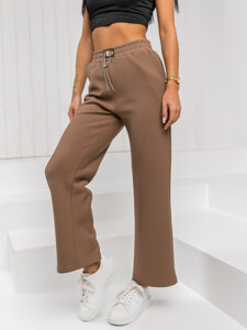 Bolf Damen Hose wide leg Braun  W5226