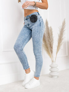 Bolf Damen Jeanshose Azurblau  LA692