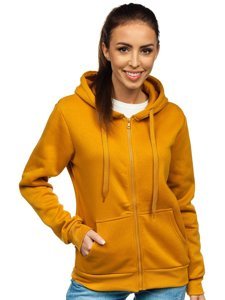 Bolf Damen Kapuzenpullover Camel  W03B