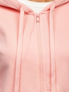 Bolf Damen Kapuzenpullover Hellrosa  W03B-56