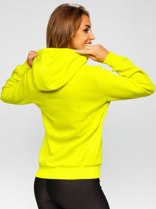 Bolf Damen Kapuzenpullover Limentengrün  W03