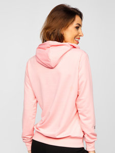 Bolf Damen Kapuzenpullover mit Motiv Rosa  HL9265