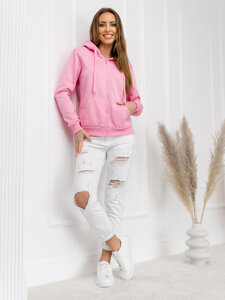 Bolf Damen Kapzenpullover Rosa  W03BA