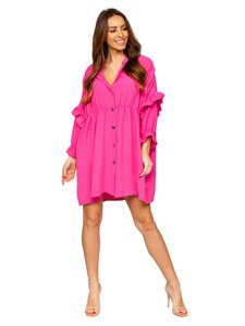 Bolf Damen Kleid Rosa  C132