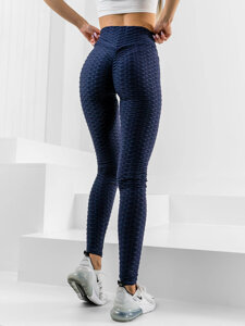 Bolf Damen Leggings Dunkalblau  HL157