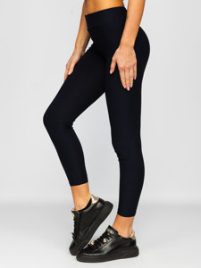 Bolf Damen Leggings Dunkelblau  YW01053