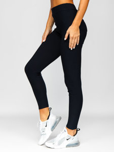 Bolf Damen Leggings Dunkelblau  YW01055