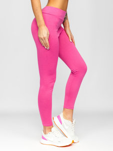 Bolf Damen Leggings Dunkelrosa  YW01058