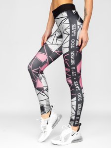 Bolf Damen Leggings Hellrosa  20432