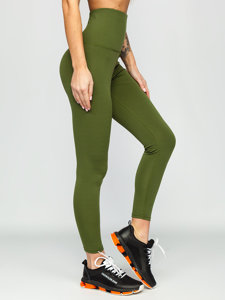 Bolf Damen Leggings Khaki  HH040