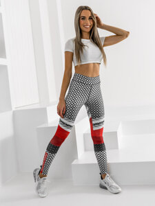 Bolf Damen Leggings Mehrfarbig  20430