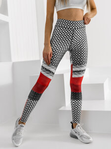 Bolf Damen Leggings Mehrfarbig  20430