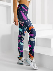 Bolf Damen Leggings Mehrfarbig  20973