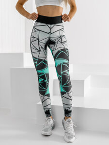 Bolf Damen Leggings Mintgrün  20432