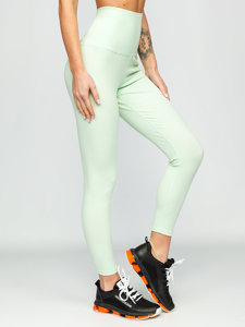 Bolf Damen Leggings Mintgrün  HH040