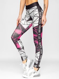 Bolf Damen Leggings Rosa  20432