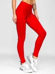 Bolf Damen Leggings Rot  YW01044