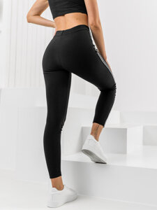 Bolf Damen Leggings Schwarz  W7052A1