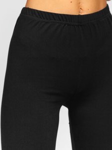 Bolf Damen Leggings Schwarz  YW01050