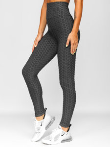 Bolf Damen Leggings Schwarzgrau  YW88024