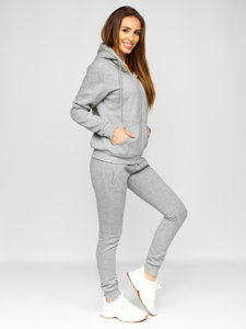 Bolf Damen Sport Set Zweiteiler Grau  0003