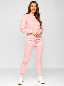 Bolf Damen Sportanzug Puder Pink 0001