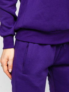 Bolf Damen Sportanzug Violett  0001